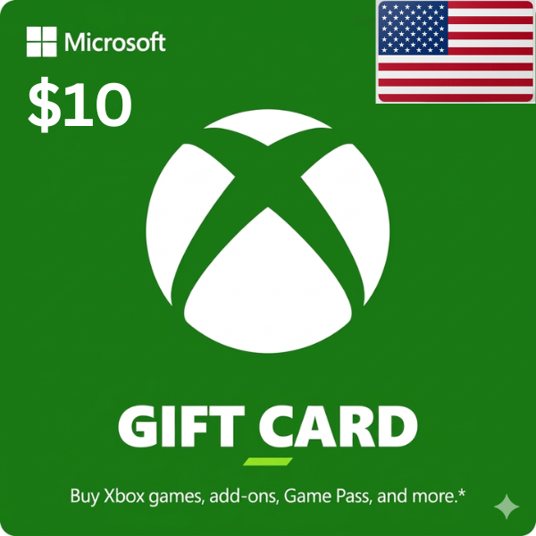 10 XBOX DIGITAL GIFTCARD